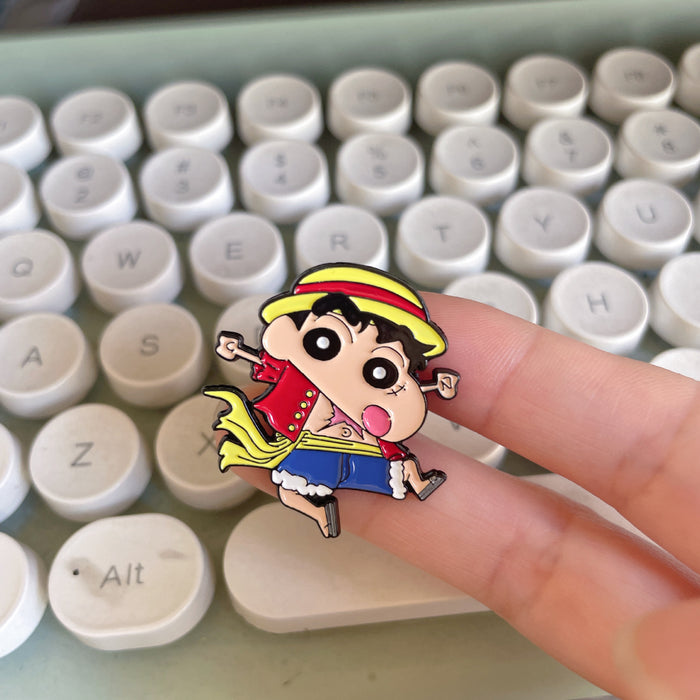 Wholesale Cute Anime Metal Badge Brooch