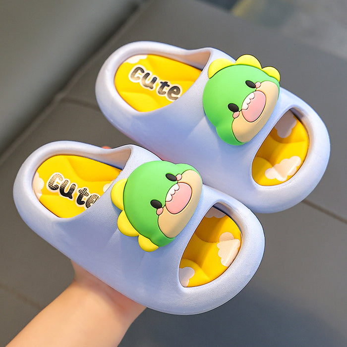 Wholesale  Kids Slippers Baby Boys Girls  Beach Sandals  Cute Cartoon Slippers