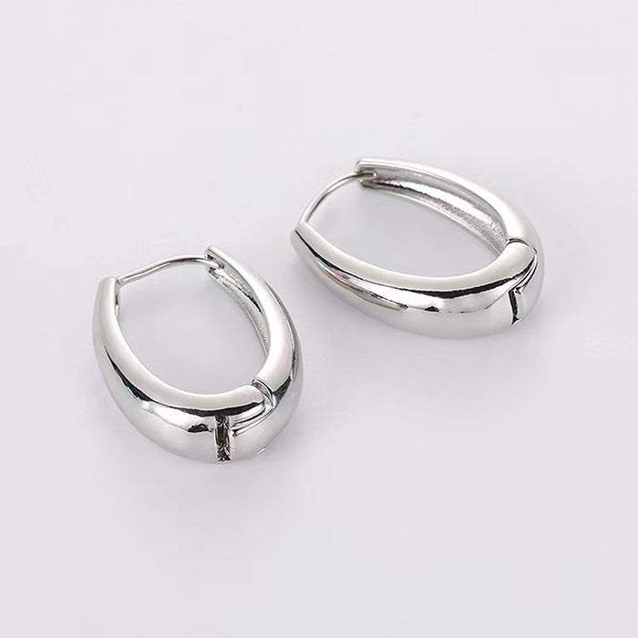 Wholesale Square Cat's Eye Alloy Earrings JDC-ES-Chengx004