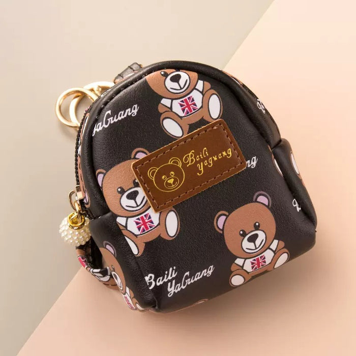 Wholesale PU Small School Bag Coin Purse JDC-WT-YouTu012