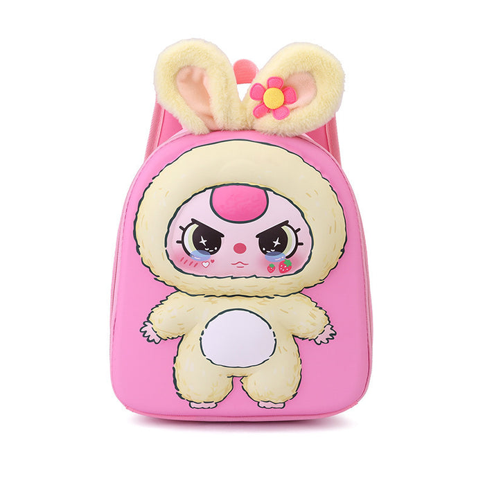 Wholesale Children's Schoolbag Plush Doll Cartoon Backpack Gift