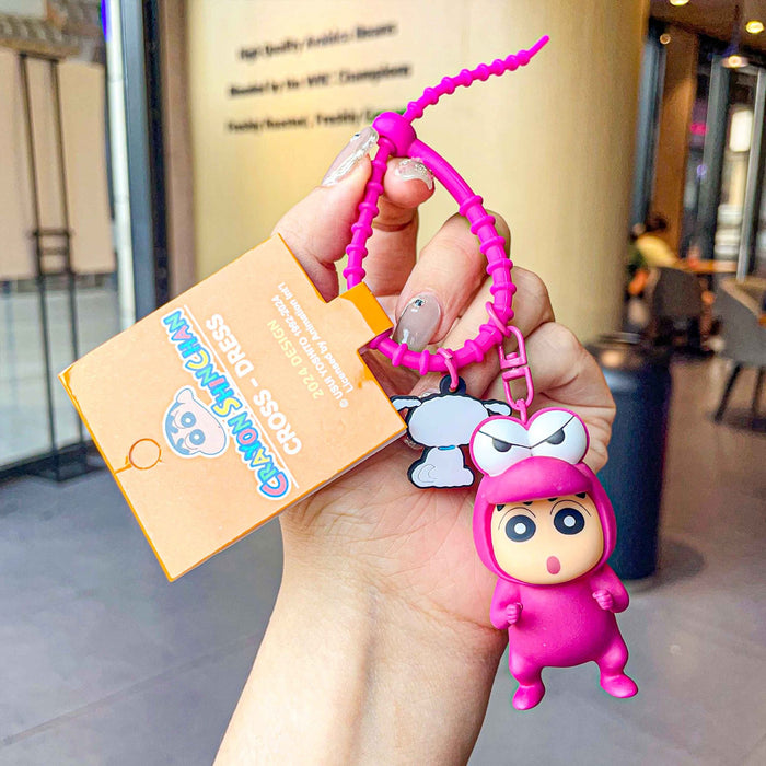 Wholesale Cartoon Silicone  Keychain JDC-KC-MZL012