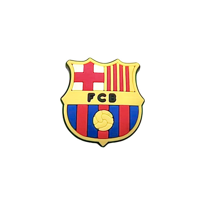 Wholesale Football themed cartoon hole shoes, flower shoe buckles, DIY detachable shoe decoration accessories wholesale PVC soft rubber