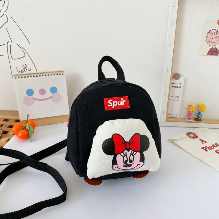 Wholesale Canvas Fashionable Cute Elementary School Backpack JDC-BP-ZhuoQin001