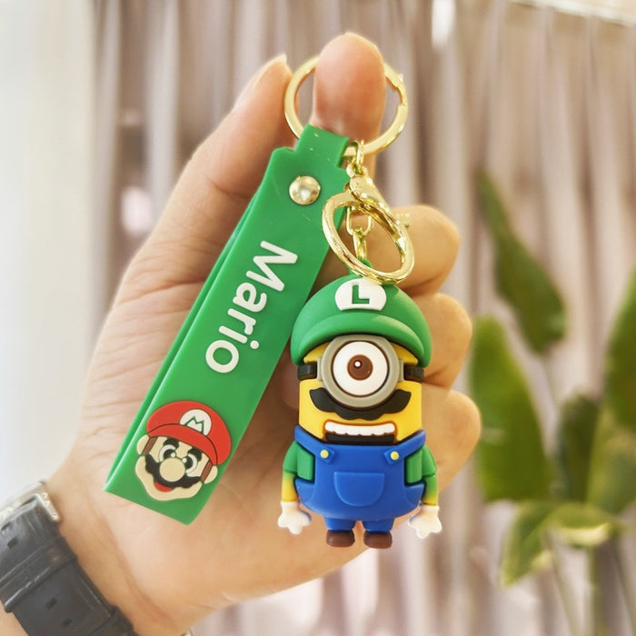 Wholesale Cartoon Doll Silicone Keychain (F) JDC-KC-Chucheng008