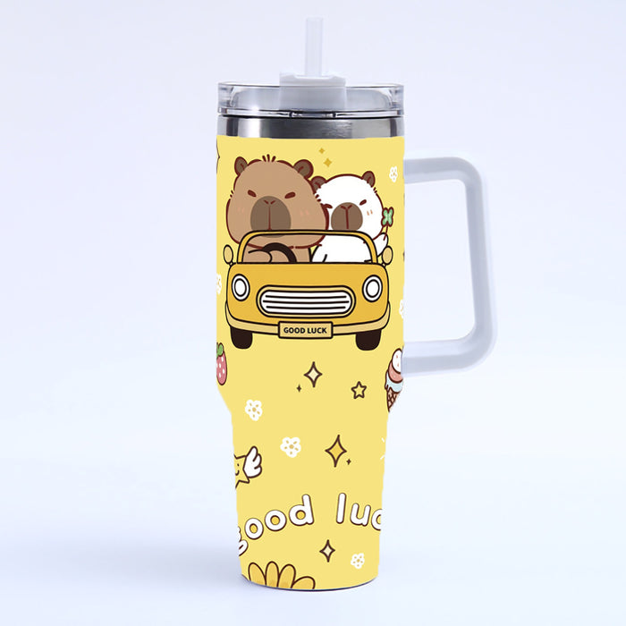 Wholesale 40OZ car cup 304 stainless steel insulation cold ice bullies cup