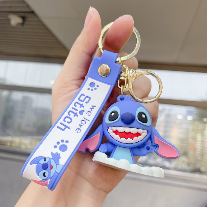 Wholesale Cute Cartoon PVC Doll Keychains (F) JDC-KC-JuShu018