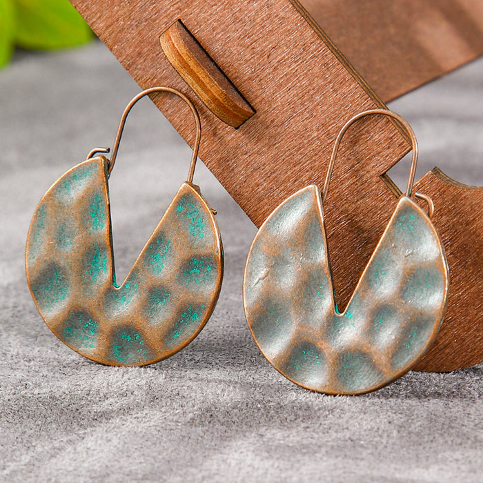 Wholesale Ethnic Vintage Heart Earring Set - Zinc Alloy Jewelry Accessory for Party Wear MOQ≥2