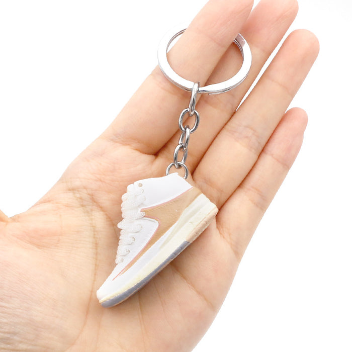 Wholesale PVC Shoe Model Keychain JDC-KC-QLPing003