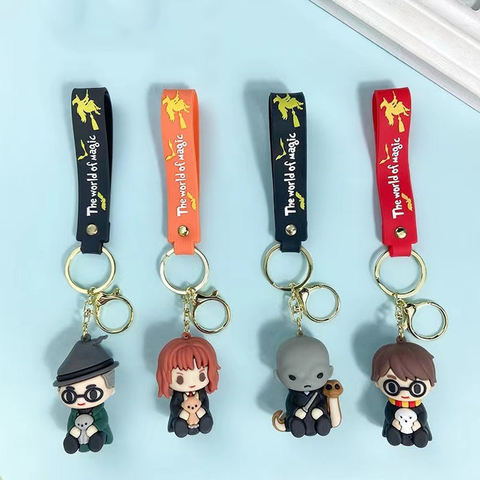 Wholesale Cartoon Doll PVC Keychain JDC-KC-LuoYan016