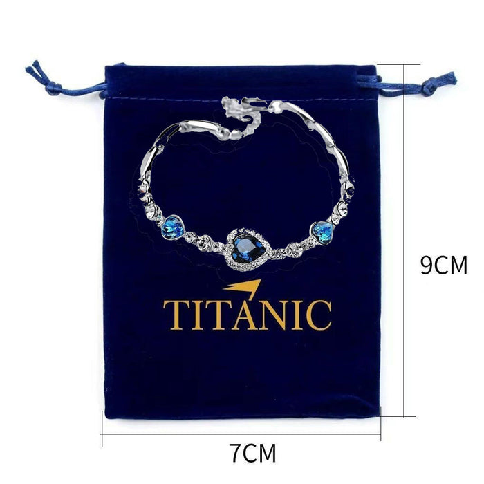 Wholesale New Blue Necklace Women's High End Pendant