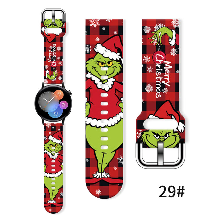 Wholesale Printed Tpu Watch Strap Wrist Strap JDC-WD-NuoQi063