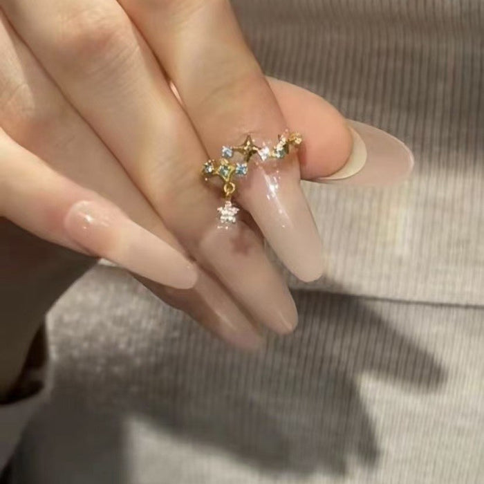 Wholesale Creative merit ring can be opened to relieve boredom, index finger ring, niche personalized design ring