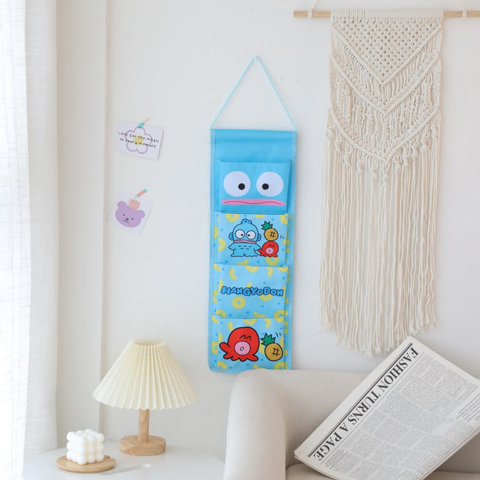 Wholesale Household Convenient Hanging Bag Cartoon 4-Grid Cotton and Hemp Storage Bag (S) JDC-CS-YC002