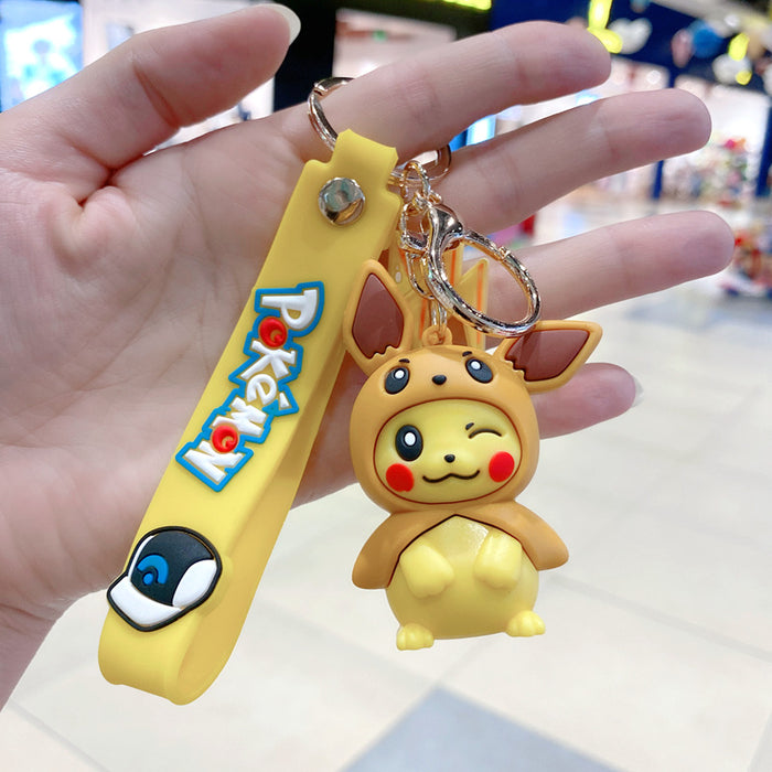 Wholesale Adhesive Cartoon Doll Keychains JDC-KC-Gongz043