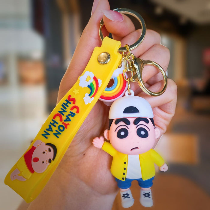 Wholesale Cartoon Silicone Doll Keychain JDC-KC-MingT037