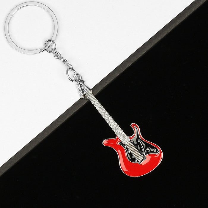 Wholesale Metal Musical Instrument Keychain Bag Pendant JDC-KC-Aohong006