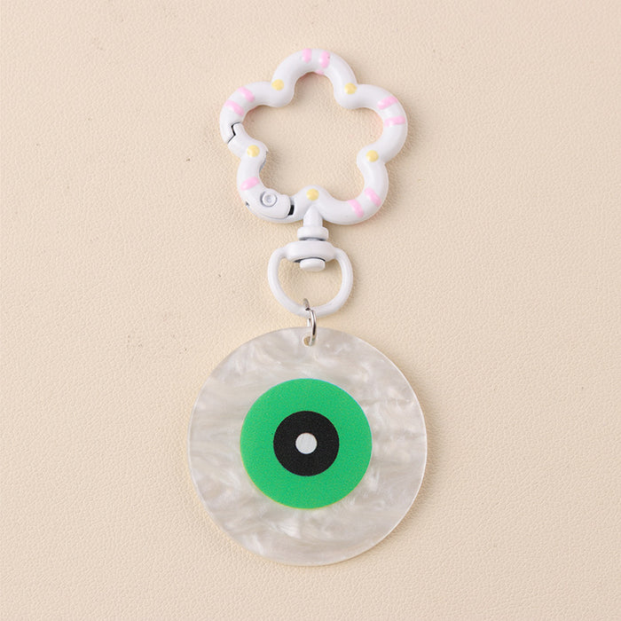 Wholesale  Series Pumpkin Skull Acrylic Keychain Color Ghost Hanging Ornaments