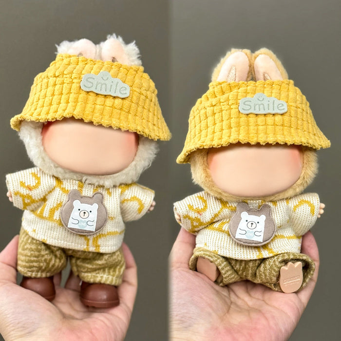 Wholesale Only clothes are suitable for 17cm blind box pendant plush doll clothes