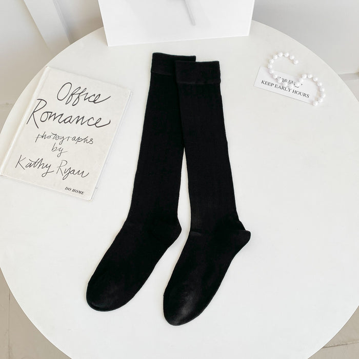 Wholesale Ballet style lightweight and versatile cool long tube pile socks