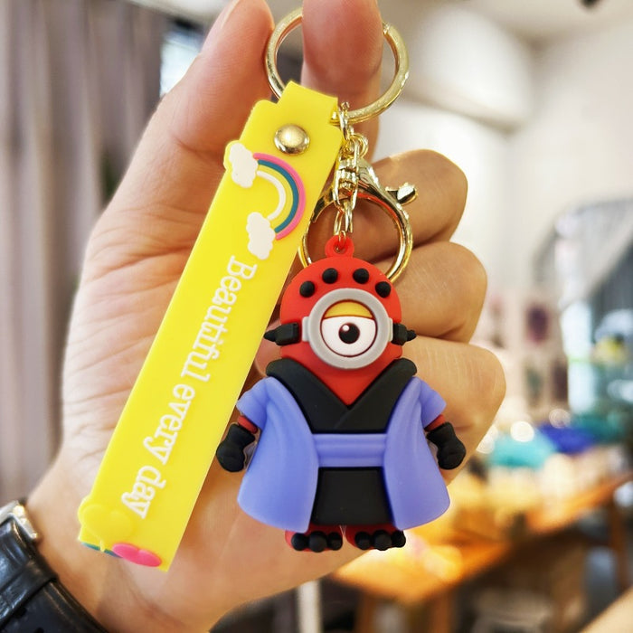 Wholesale PVC Cartoon Doll Keychain JDC-KC-WuYi088