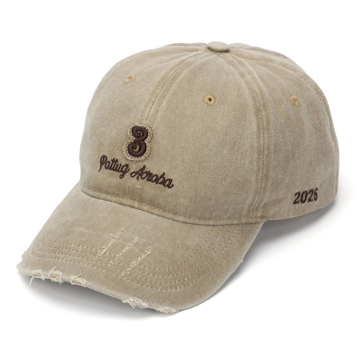 Wholesale Trendy Embroidered Baseball Cap with Sun Protection for Outdoor Use
