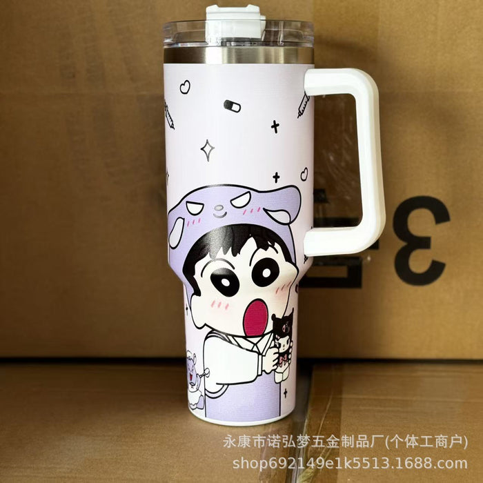 Wholesale 40oz tumbler ice bully cup stainless steel insulated cup with handle