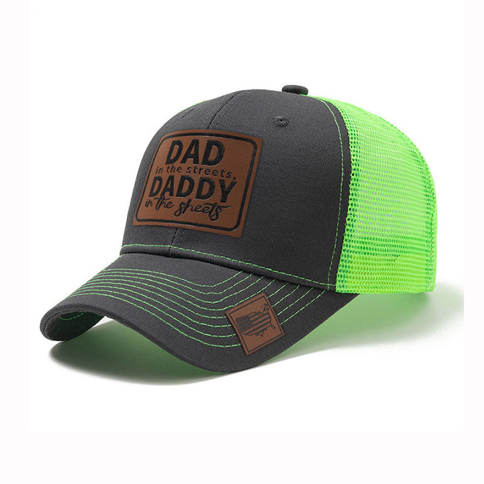 Wholesale Mesh breathable casual curved brim hat for outdoor sun shading, baseball sun hat
