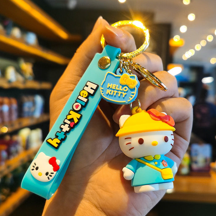 Wholesale Cartoon Doll Silicone Keychain JDC-KC-Tingm259