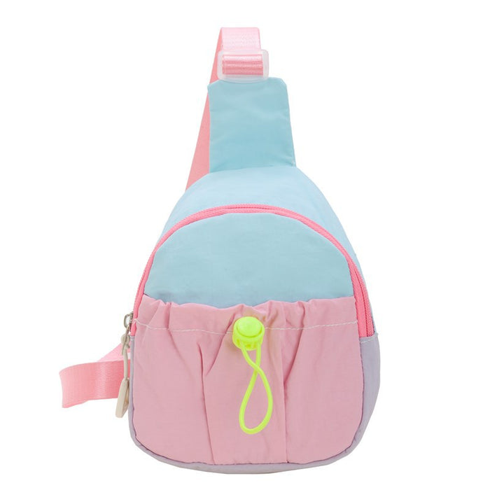 Wholesale Children's Chest Bag  Baby Small Satchel  Fashionable Backpack