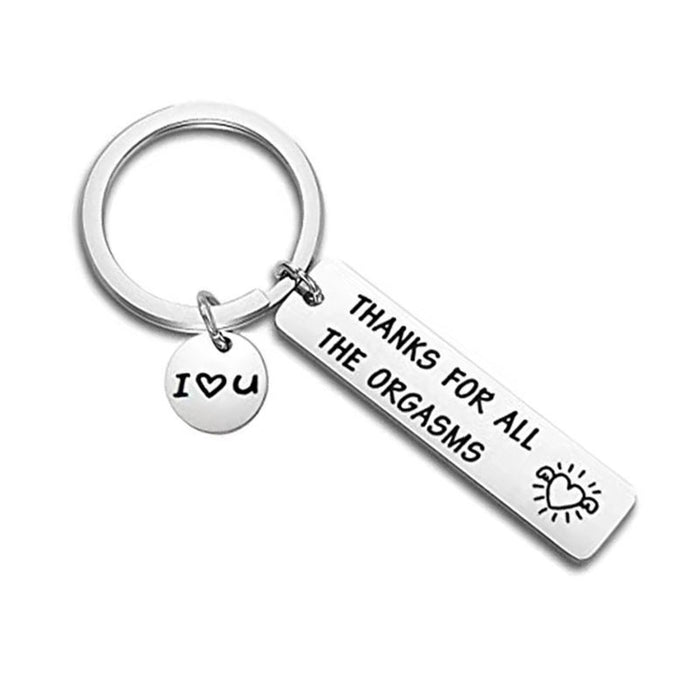 Wholesale You Are A Key Part of You Stainless Steel Keychain JDC-KC-TangMumao003