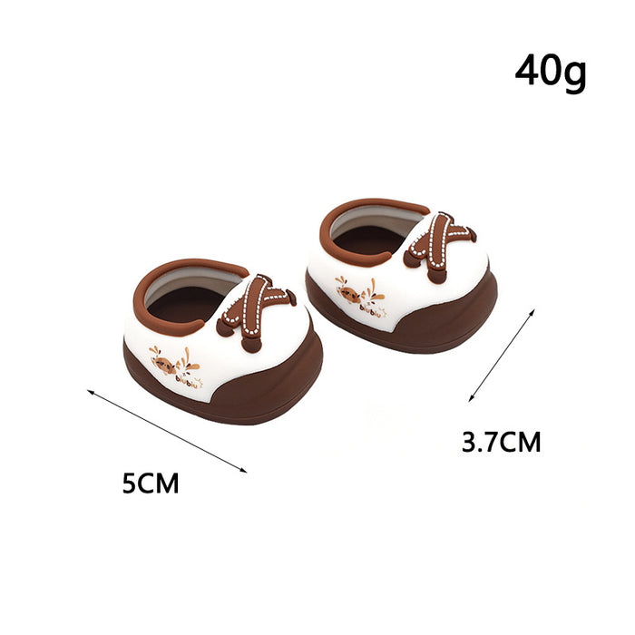 Wholesale Baby Shoes 20cm Cotton Doll Shoes Celebrity Doll Fat Body Baby Clothes Dress up Can Stand Accessories Toddler Shoes