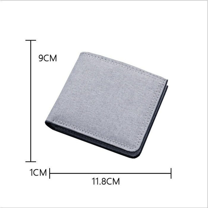 Wholesale Cartoon Print Ultra Thin Canvas Card Wallet Modern Cool Unisex Everyday Fashion Accessory