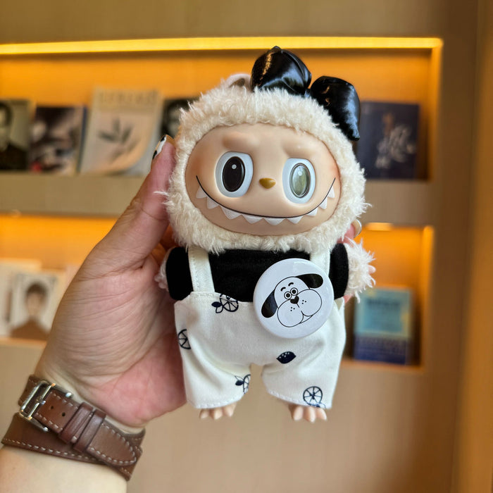 Wholesale Doll Clothes Pearl Necklace Overalls Mini Skirt Doll Clothes