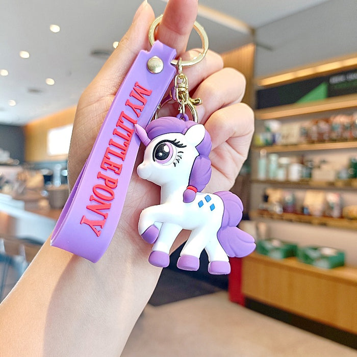 Wholesale Cartoon Doll Silicone Keychain JDC-KC-MingT264