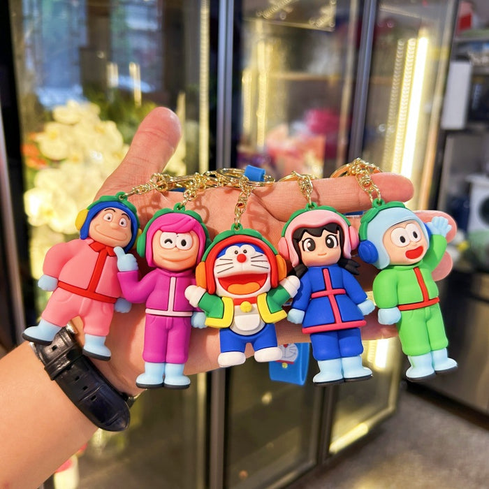 Wholesale PVC Cartoon Doll Keychain JDC-KC-WuYi118