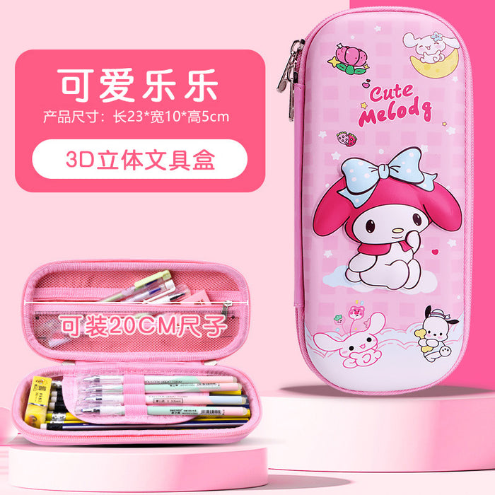 Wholesale Cartoon Pencil Case for Primary School Students Multi-Layer Storage