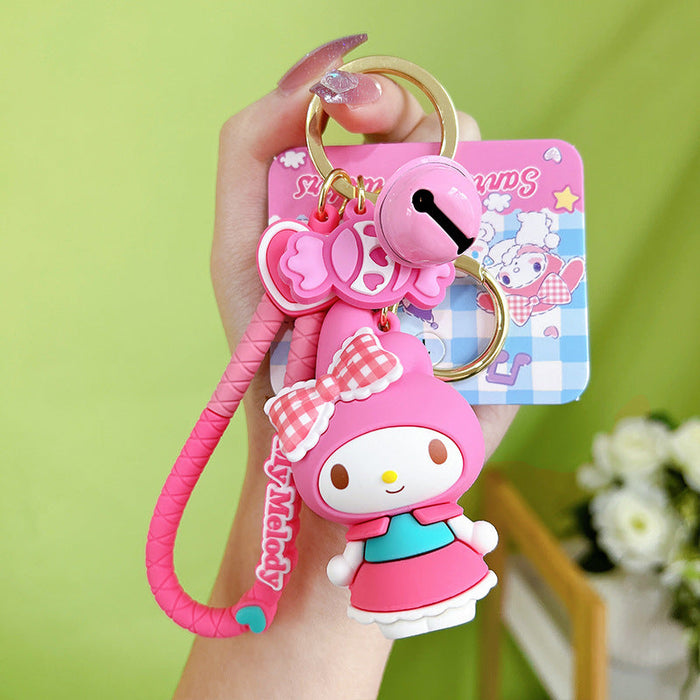 Wholesale Plaid Figure Keychain JDC-KC-YanG006