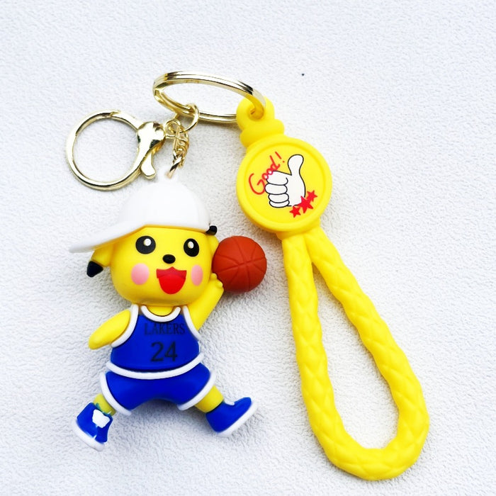 Wholesale PVC Cartoon Doll Keychain JDC-KC-YiChen004