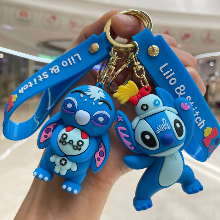 Wholesale Keychain Bag Pendant Car Keychain Doll Machine Cartoon