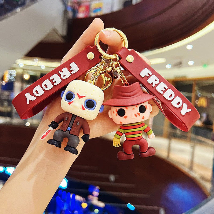 Wholesale PVC cute cartoon key chain (F) JDC-KC-JuJi036