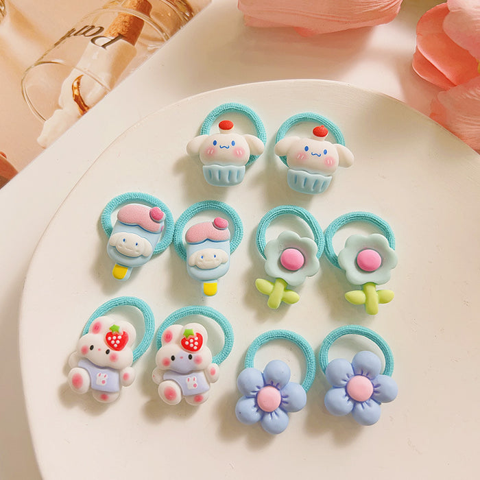 Wholesale Princess Theme Cute Small Hair Ties for Kids - Fashion Accessory Gift