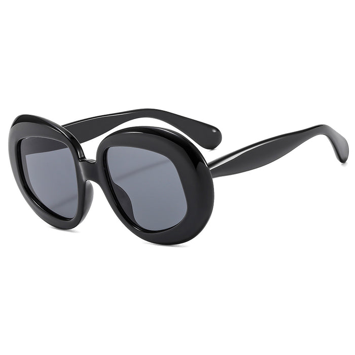 Wholesale Oval Large Frame PC Sunglasses JDC-SG-XIa077