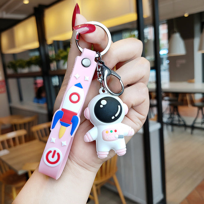 Wholesale Doll keychain pendant cartoon silicone   backpack accessories