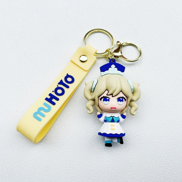 Wholesale Cartoon Doll Silicone Keychains (F) JDC-KC-Chucheng006