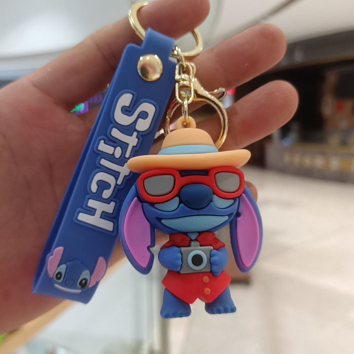 Wholesale Cartoon Silicone Anime Keychain JDC-KC-YiChang028