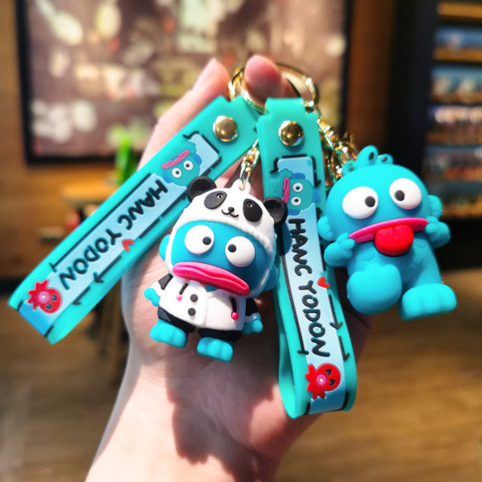 Wholesale Cartoon Doll Silicone Keychain JDC-KC-Tingm218