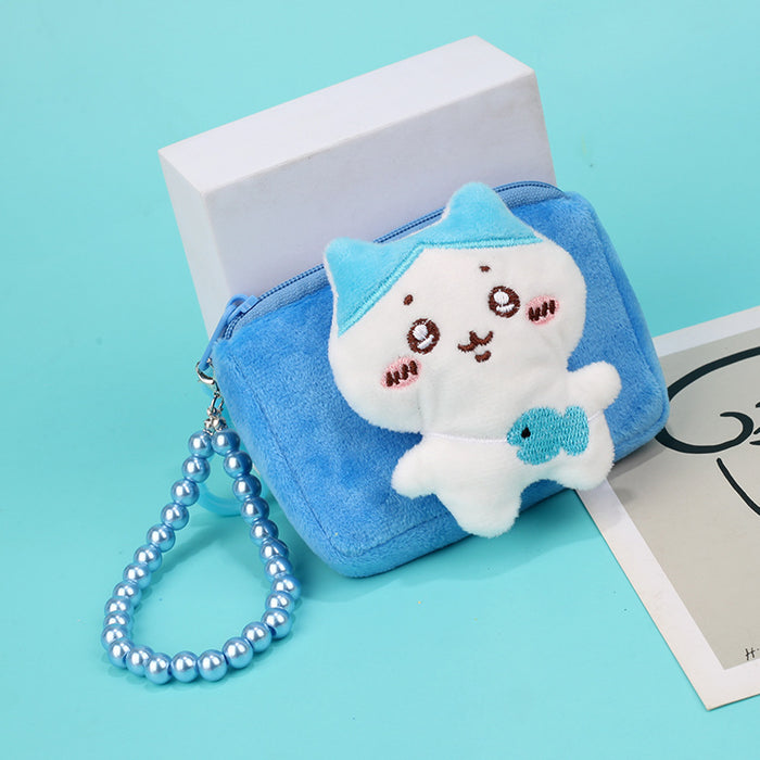 Wholesale Trendy Plush Bear Coin Purse Bag Charm Street Style Fashion Accessory Gift