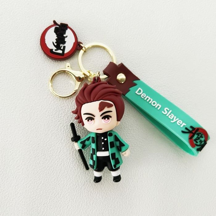 Wholesale PVC Cartoon Doll Keychain JDC-KC-ChuC047