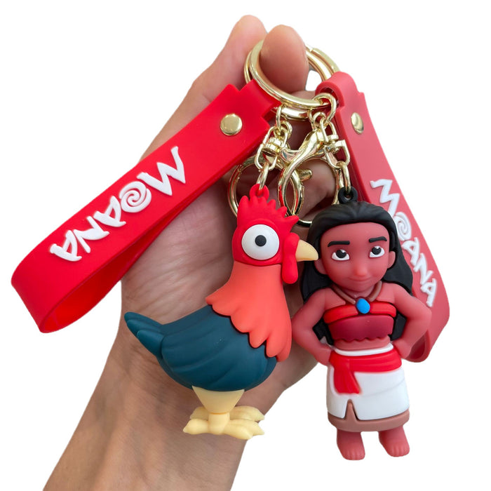 Wholesale Keychain Bag Pendant Cartoon Doll Car Keychain Doll Machine